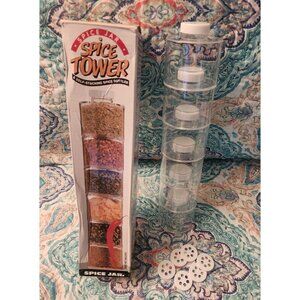 Spice Tower Acrylic Spice Jar NWT
